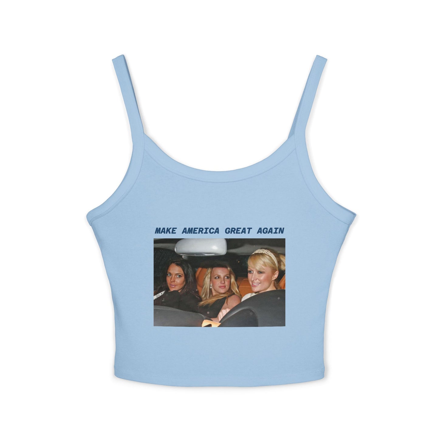 Top tipo chaleco Y2K de Paris Lindsay y Britney
