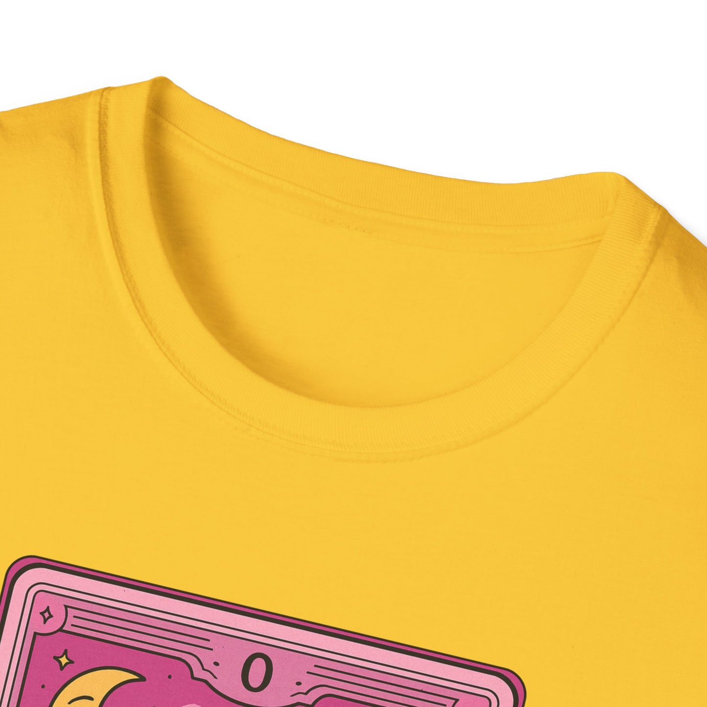 "The Zero of Fucks" Cartoon Tarot Card T-Shirt