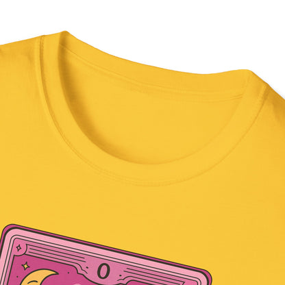 "The Zero of Fucks" Cartoon Tarot Card T-Shirt