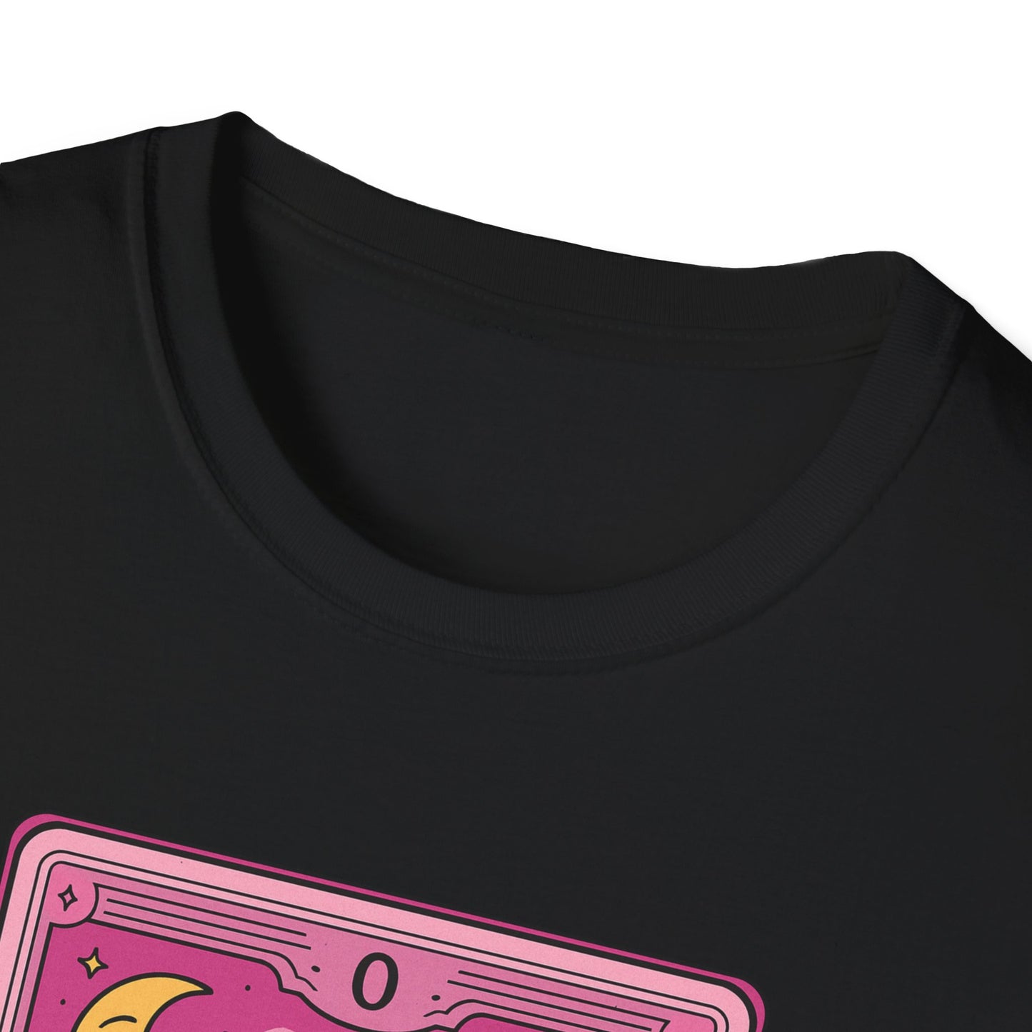 "The Zero of Fucks" Cartoon Tarot Card T-Shirt