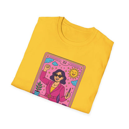 "The Girlboss" Cartoon Tarot Card T-Shirt