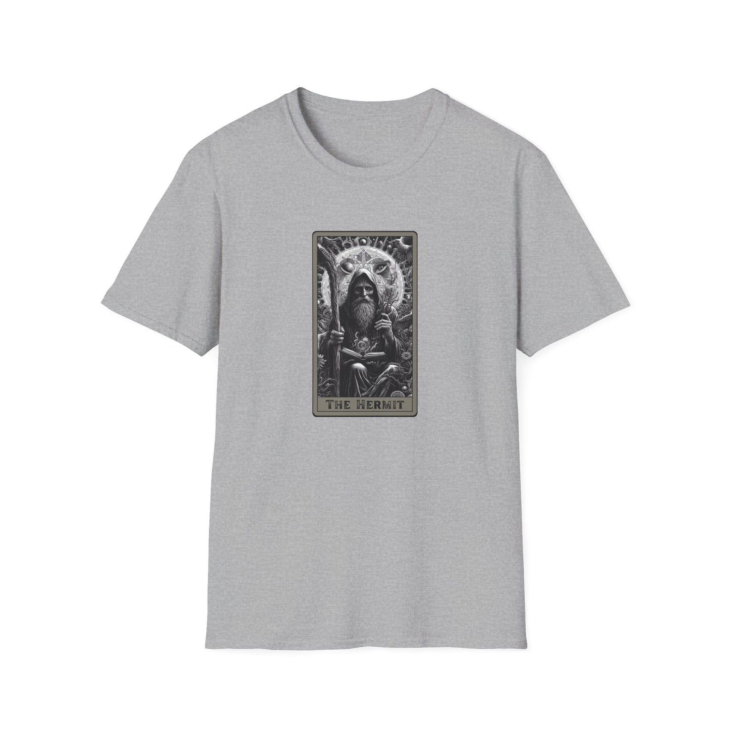 "The Hermit" Tarot Card Graphic T-Shirt