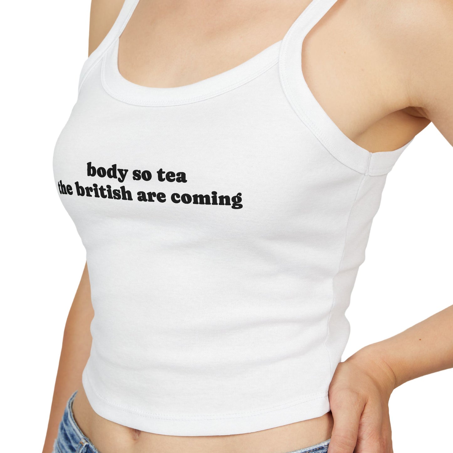 "Body So Tea The British Are Coming" Tanktop