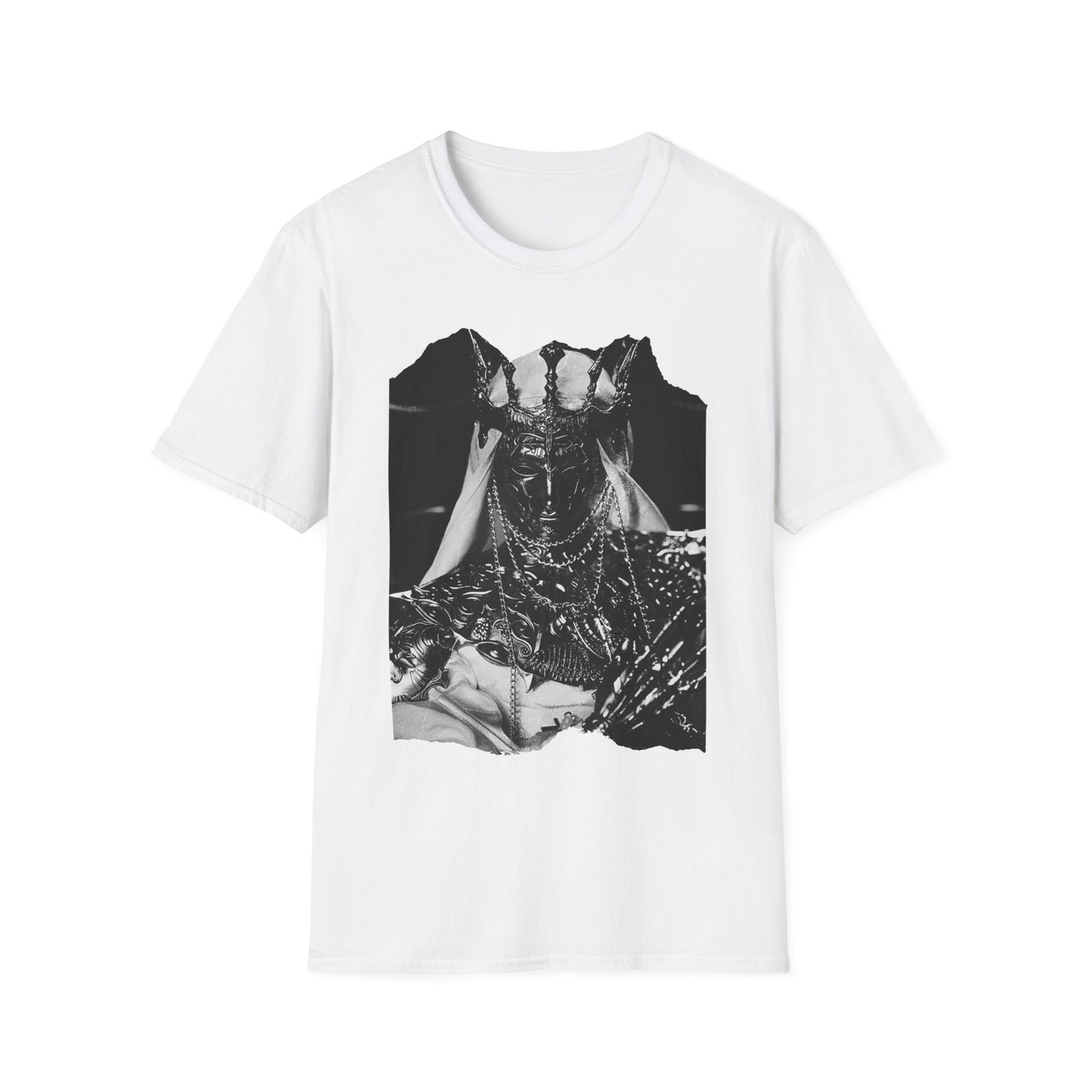 Horned Demon Illustration T-Shirt