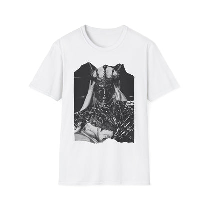 Horned Demon Illustration T-Shirt