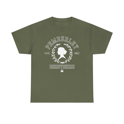 Pride and Prejudice Pemberley Varsity T-Shirt