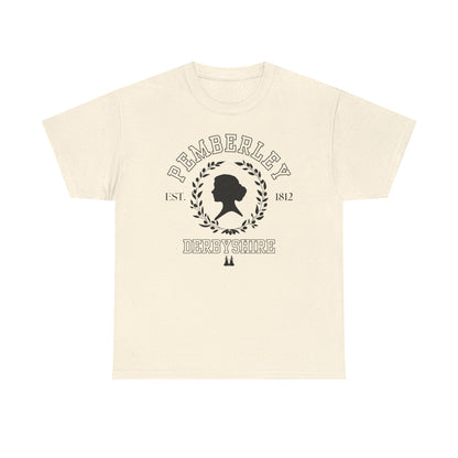 Pride and Prejudice Pemberley Varsity T-Shirt