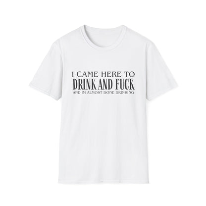 I Came Here to Drink and Fuck T-Shirt