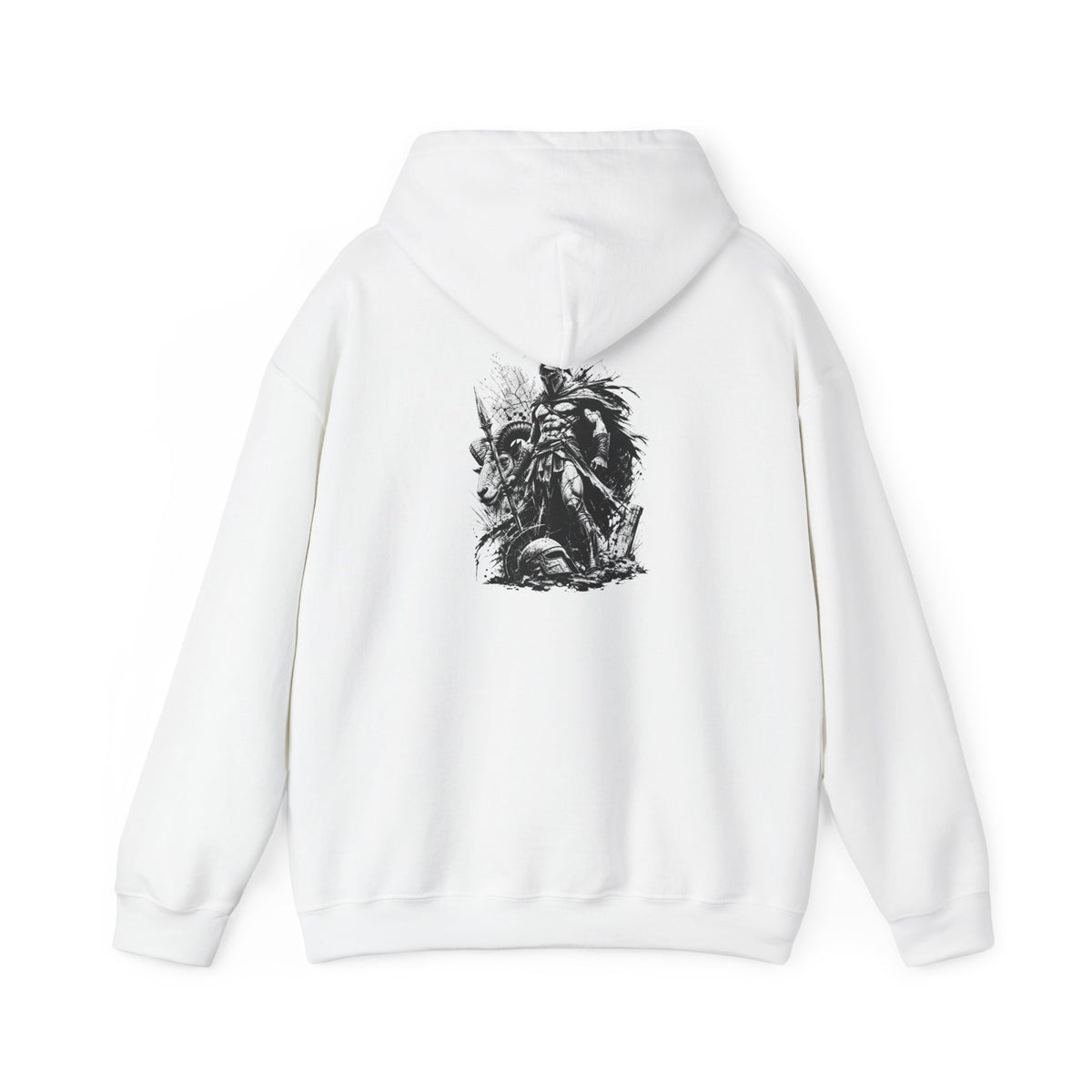 Aries Illustrated Hoodie (Back)
