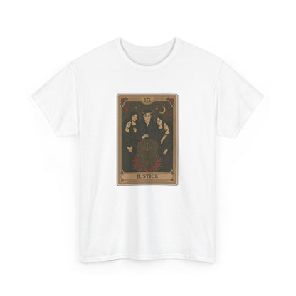 Mock Tarot Card "Justice" Unisex T-Shirt