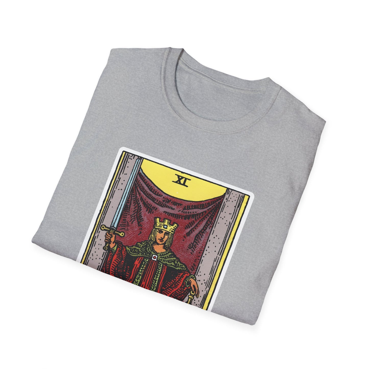 Camiseta de la Carta del Tarot de la Justicia