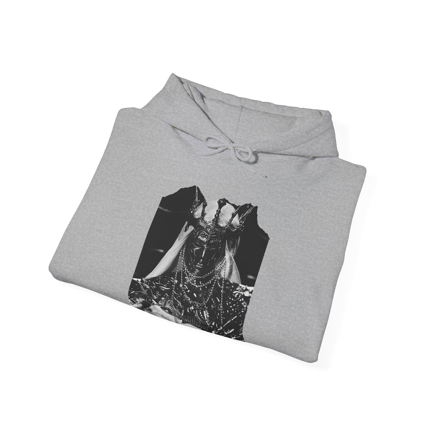 Horned Demon Illustration Hoodie