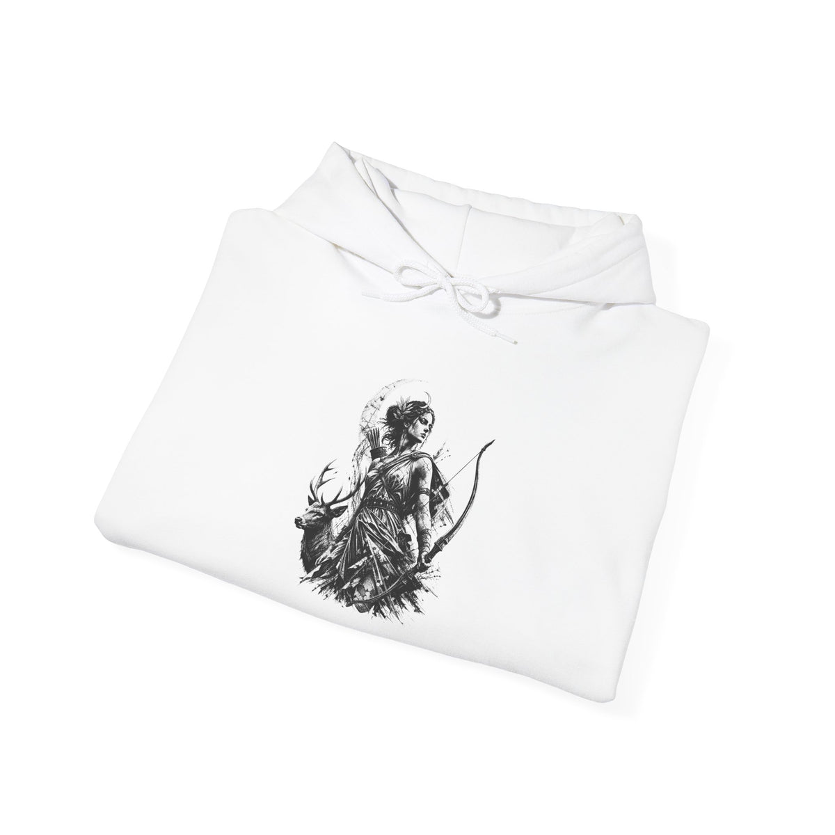 Artemis Illustrated Hoodie (Front)