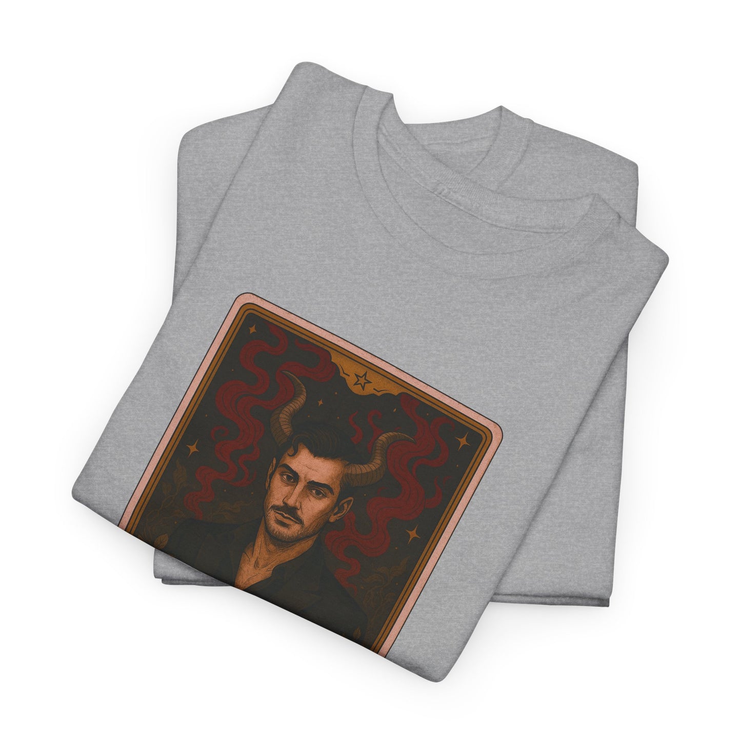 Mock Tarot Card "The Devil" (It's just a man...) Unisex T-Shirt