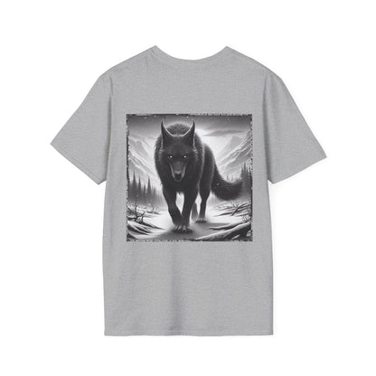Nordic Fenrir Portrait T-Shirt