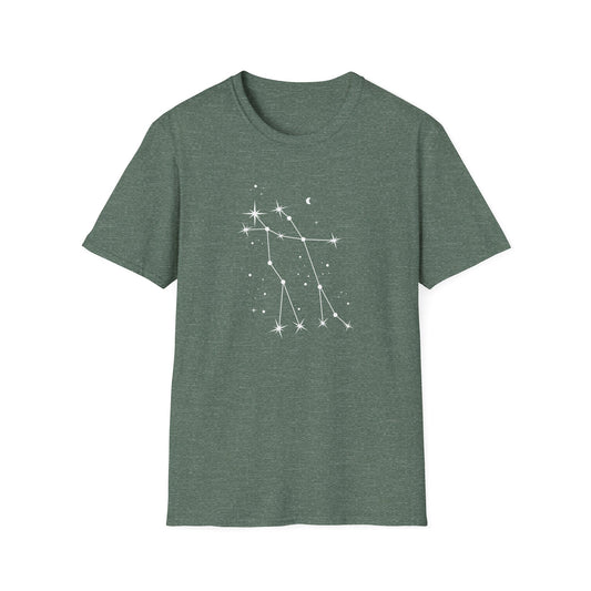 Gemini Zodiac Constellation T-Shirt
