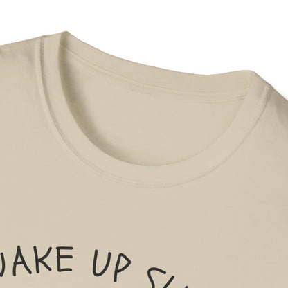 Wake Up Sluts, It's Time to Sin Smiling Worm T-Shirt