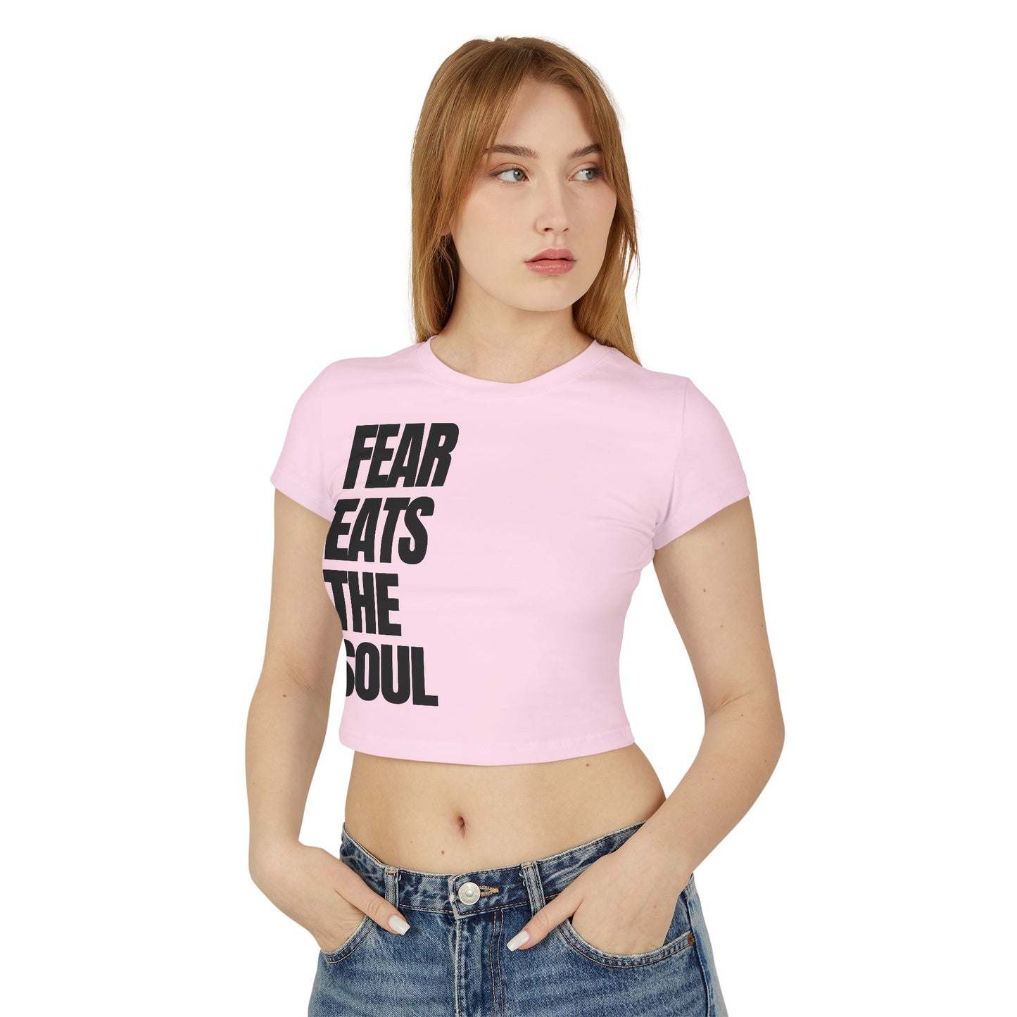 „Angst isst die Seele auf“ – Mutiges Baby-T-Shirt