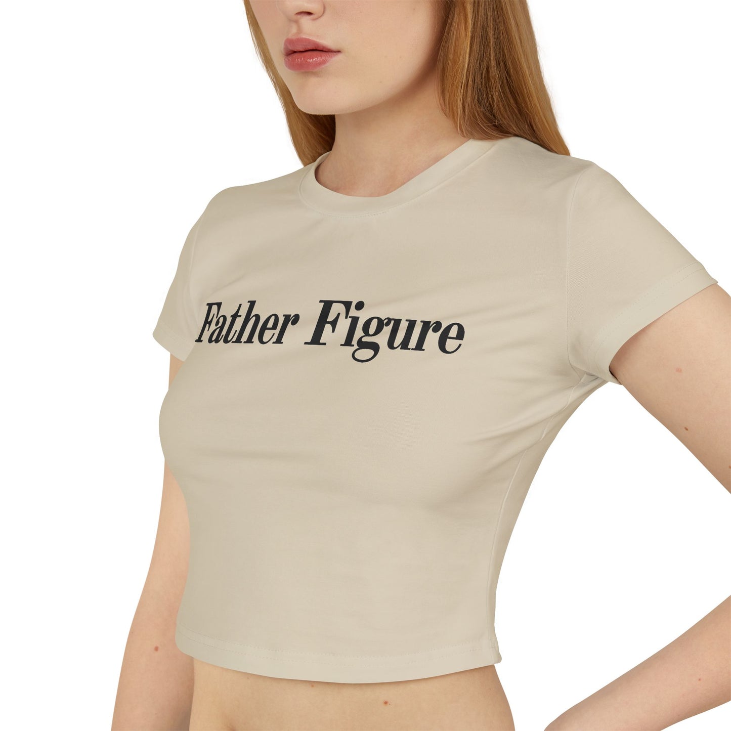 Camiseta corta de bebé para mujer Father Figure