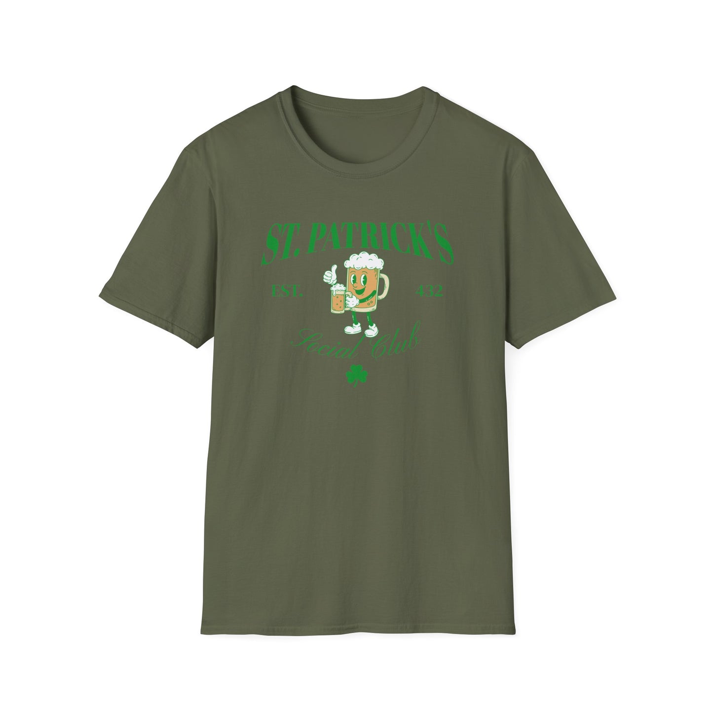 Camiseta gráfica de jarra de cerveza de San Patricio
