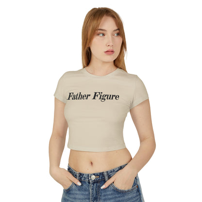 Camiseta corta de bebé para mujer Father Figure