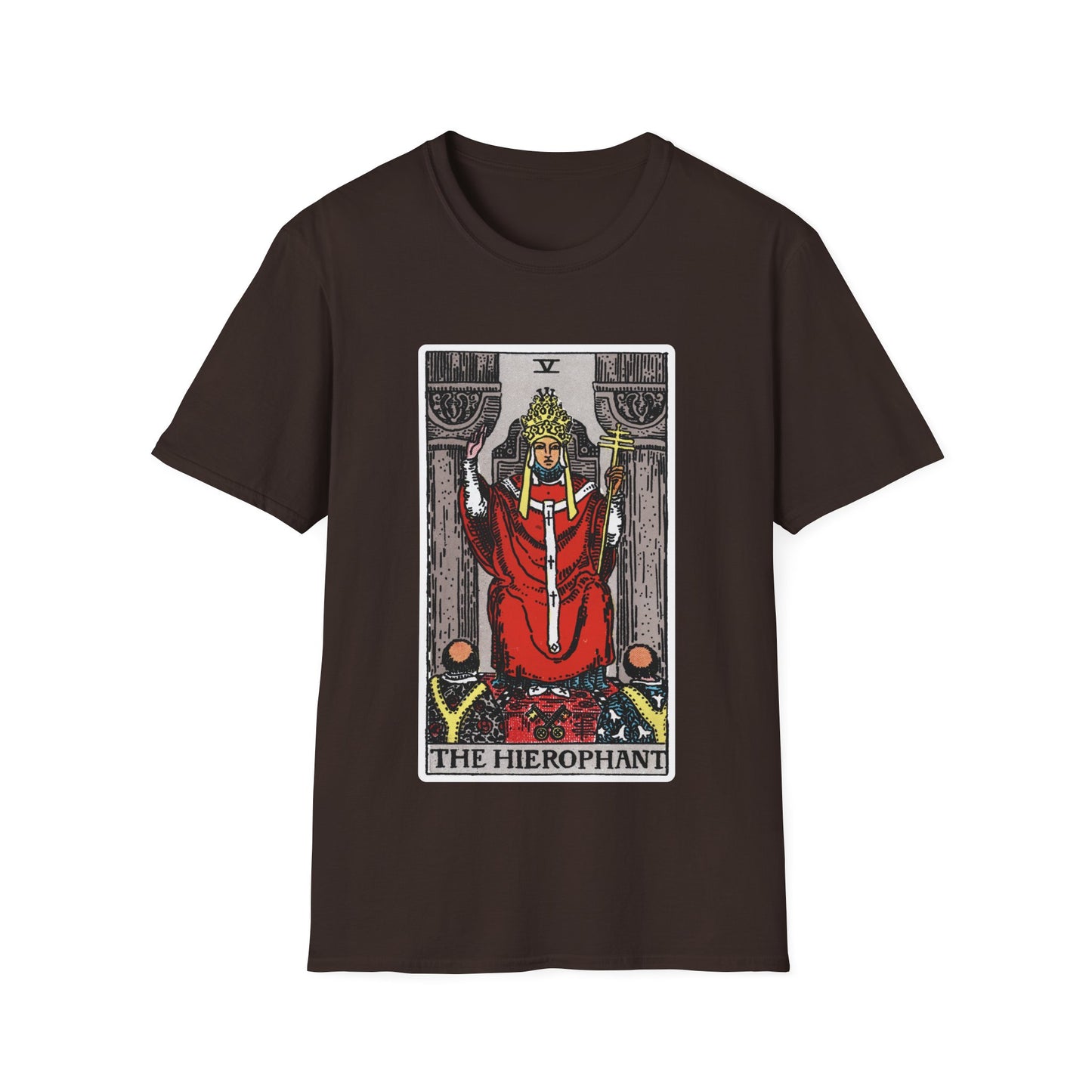 Hierophant Tarotkarten-T-Shirt