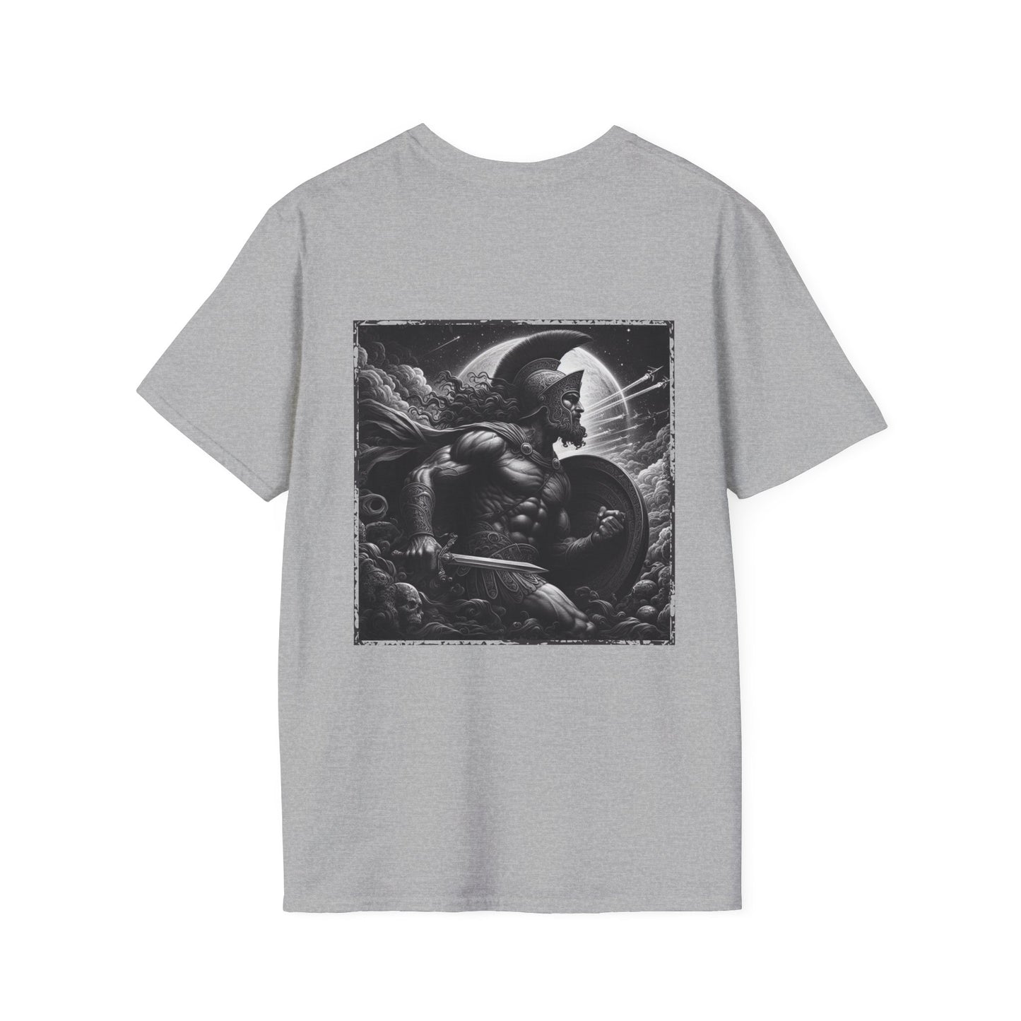 Greek Achilles Graphic T-Shirt