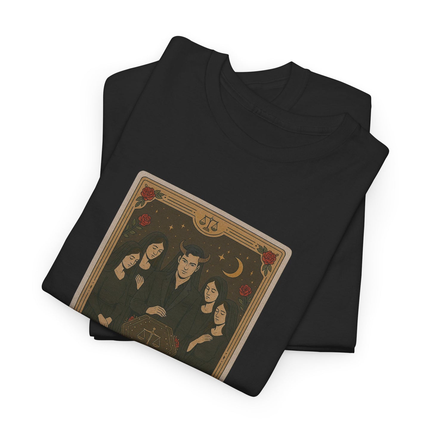 Mock Tarot Card "Justice" Unisex T-Shirt