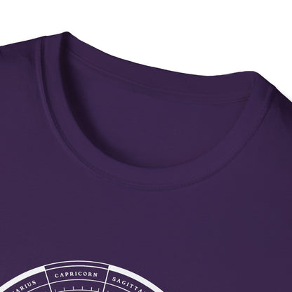 Minimalist Zodiac Wheel T-Shirt