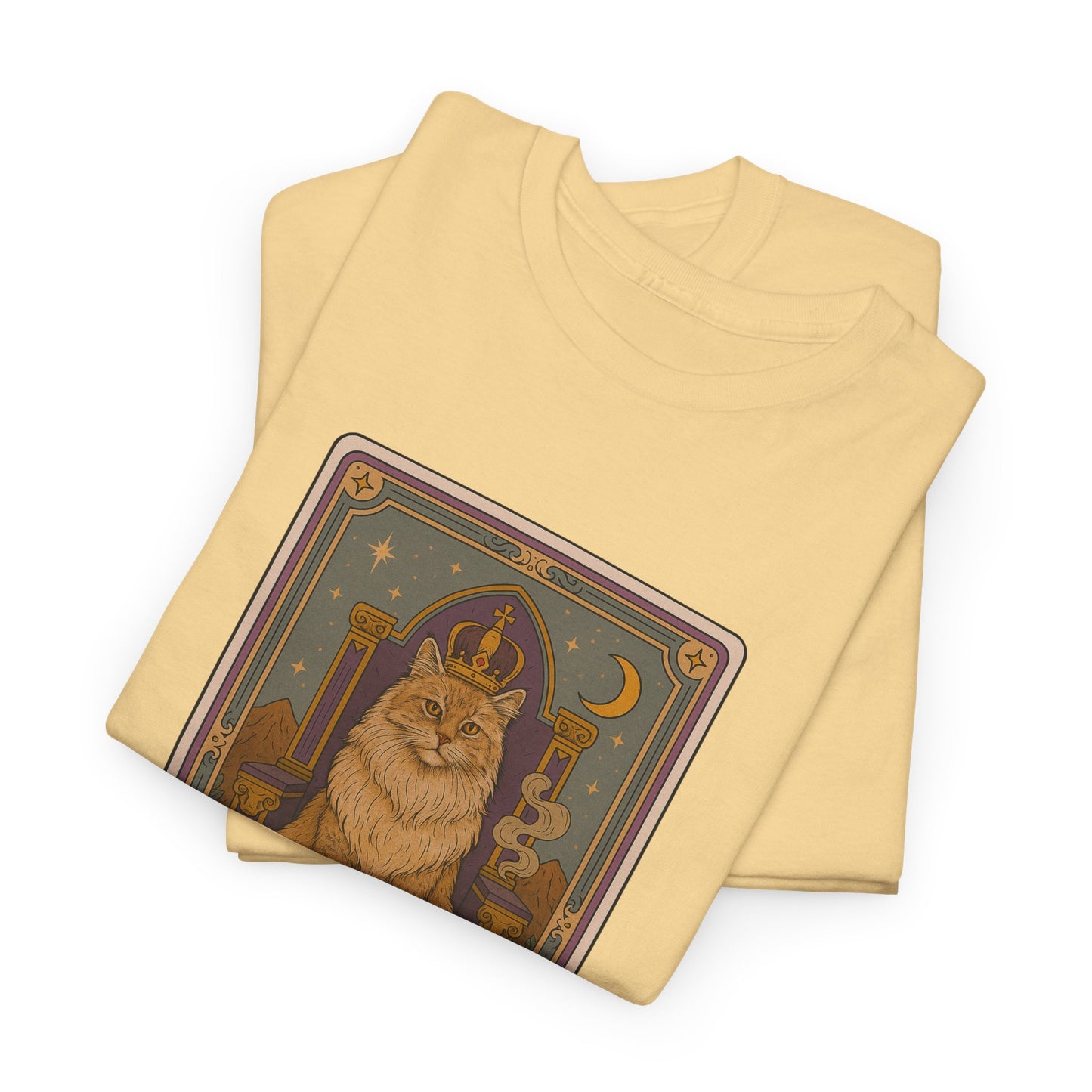 Mock Tarot Cards "The Emperor" Cat Unisex T-Shirt