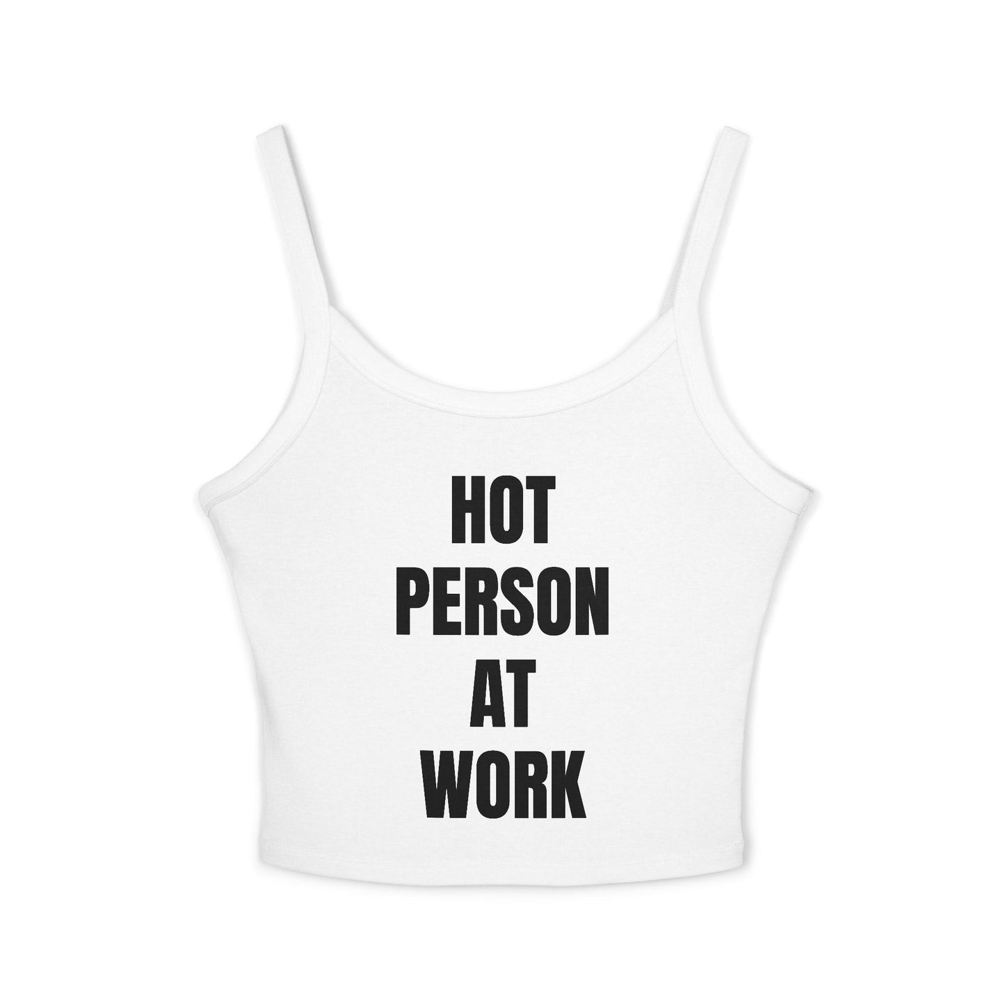 HOT PERSON AT WORK Spaghettiträger-Top