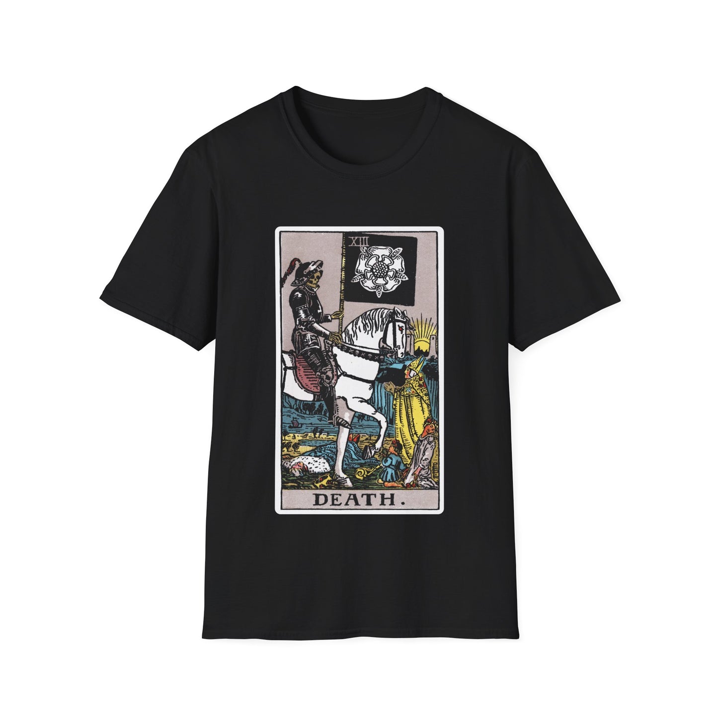 Camiseta de la Carta del Tarot de la Muerte