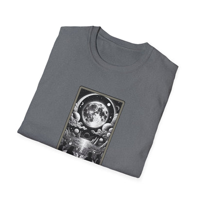 "The Moon" Tarot Card Graphic T-Shirt