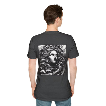 Greek Siren Graphic T-Shirt