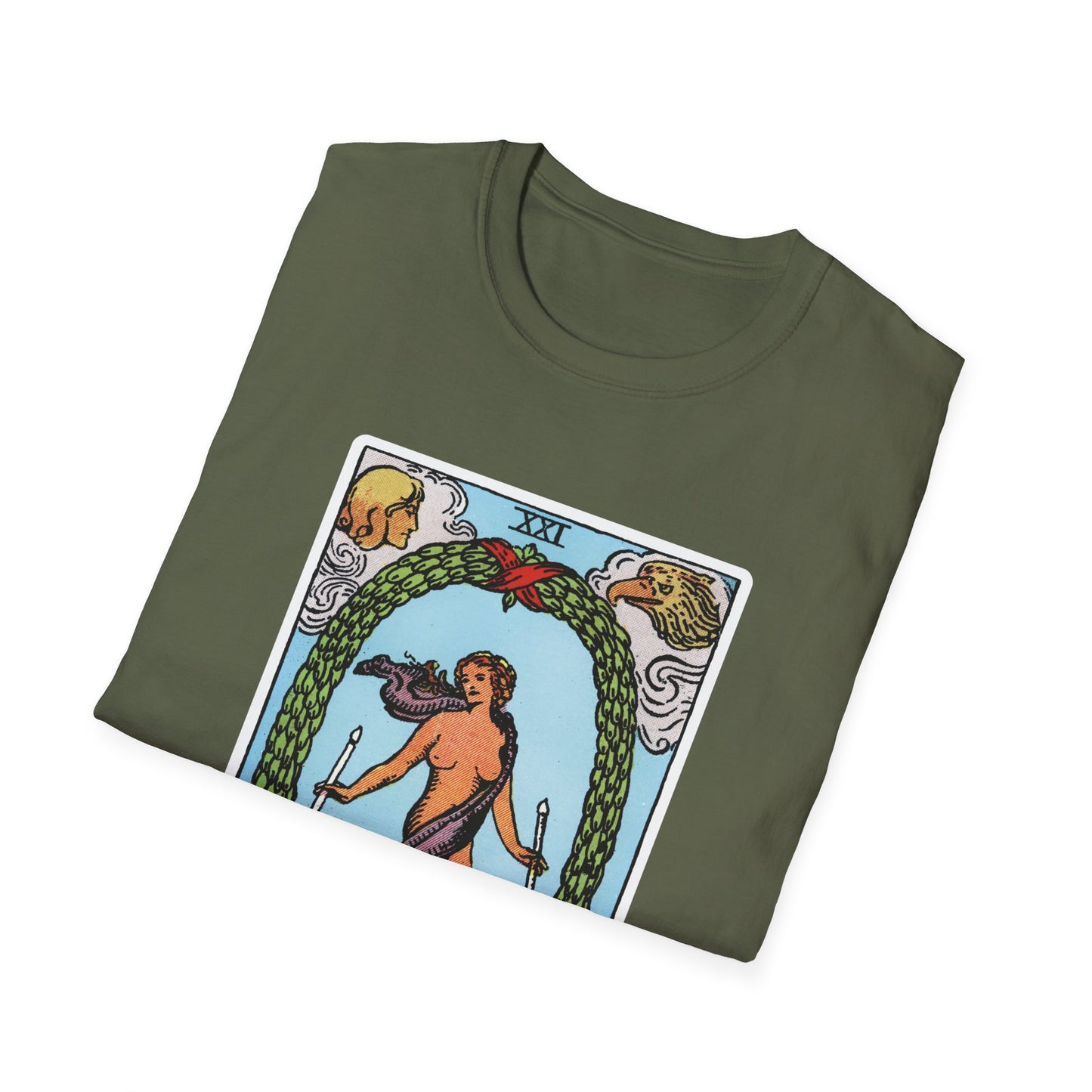 Das Welt Tarotkarten T-Shirt