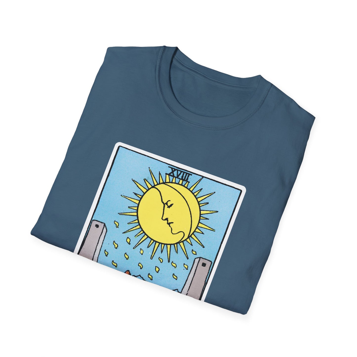 Camiseta de la Carta del Tarot La Luna