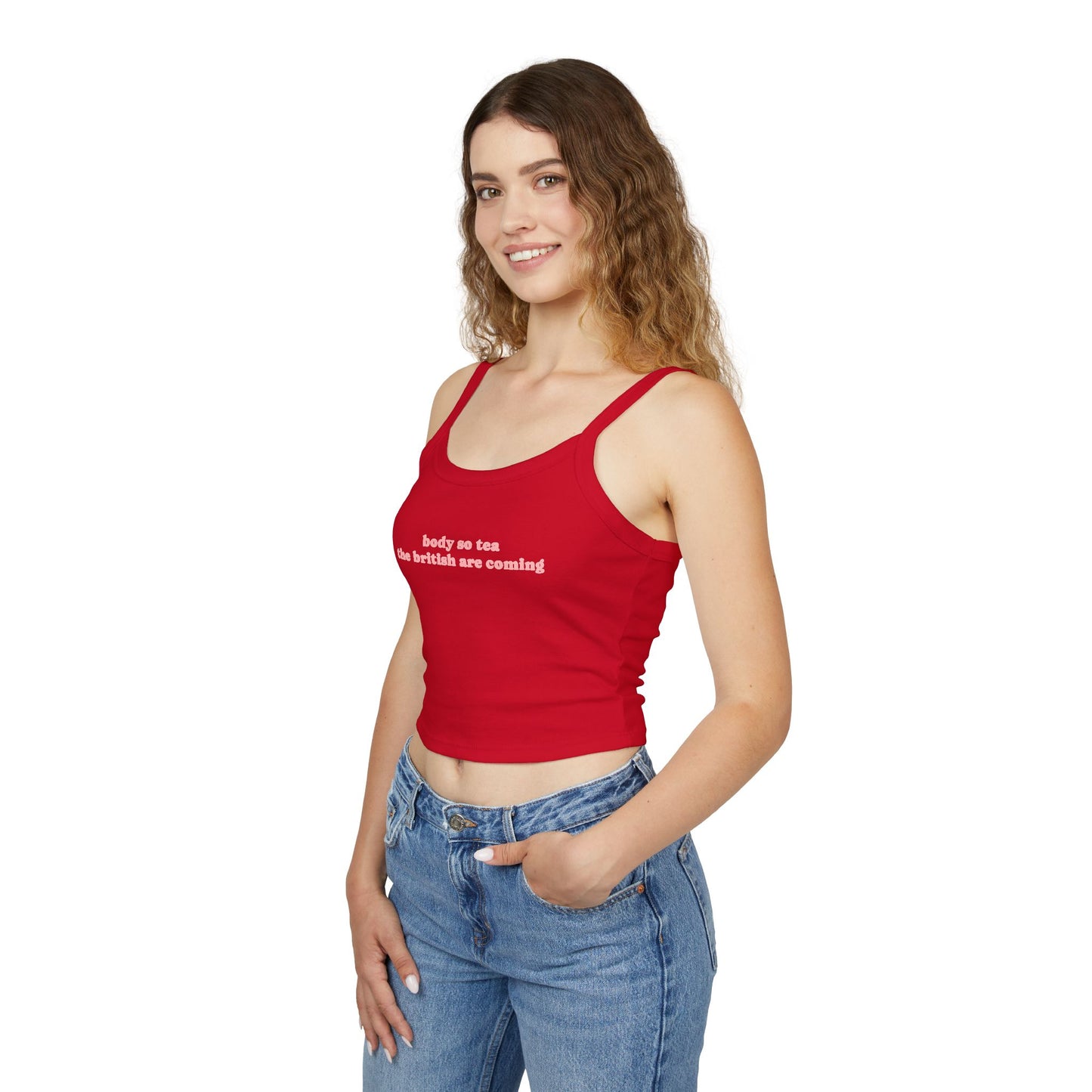 "Body So Tea The British Are Coming" Tanktop