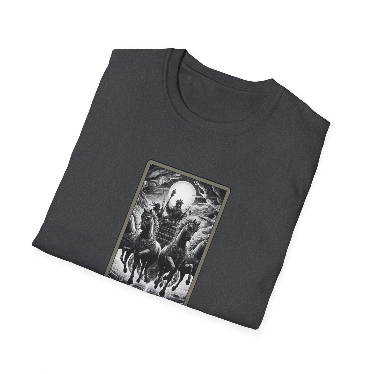"The Chariot" Tarot Card Graphic T-Shirt