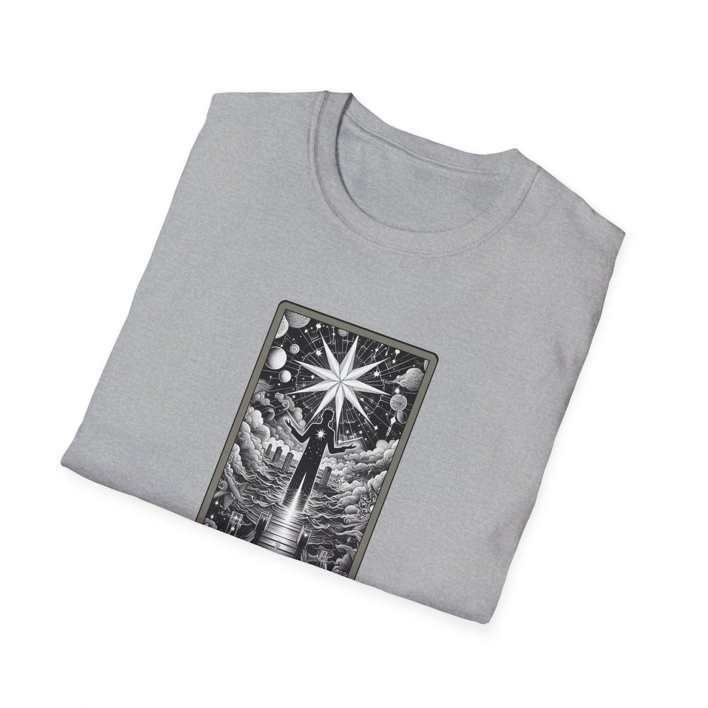 "The Star" Tarot Card Graphic T-Shirt
