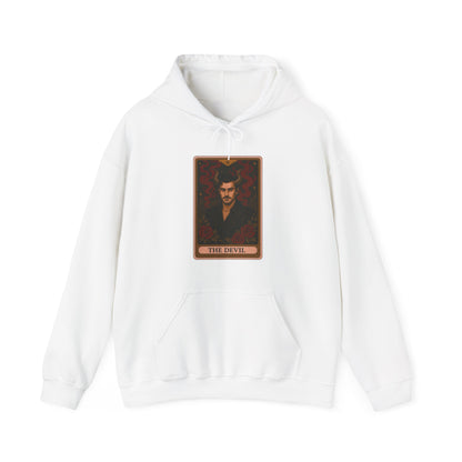 Mock Tarot Card "The Devil" (It's just a man...) Hoodie