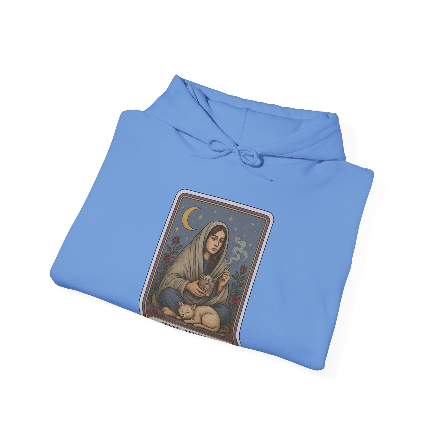 Mock Tarot Card "The Hermit" Hoodie