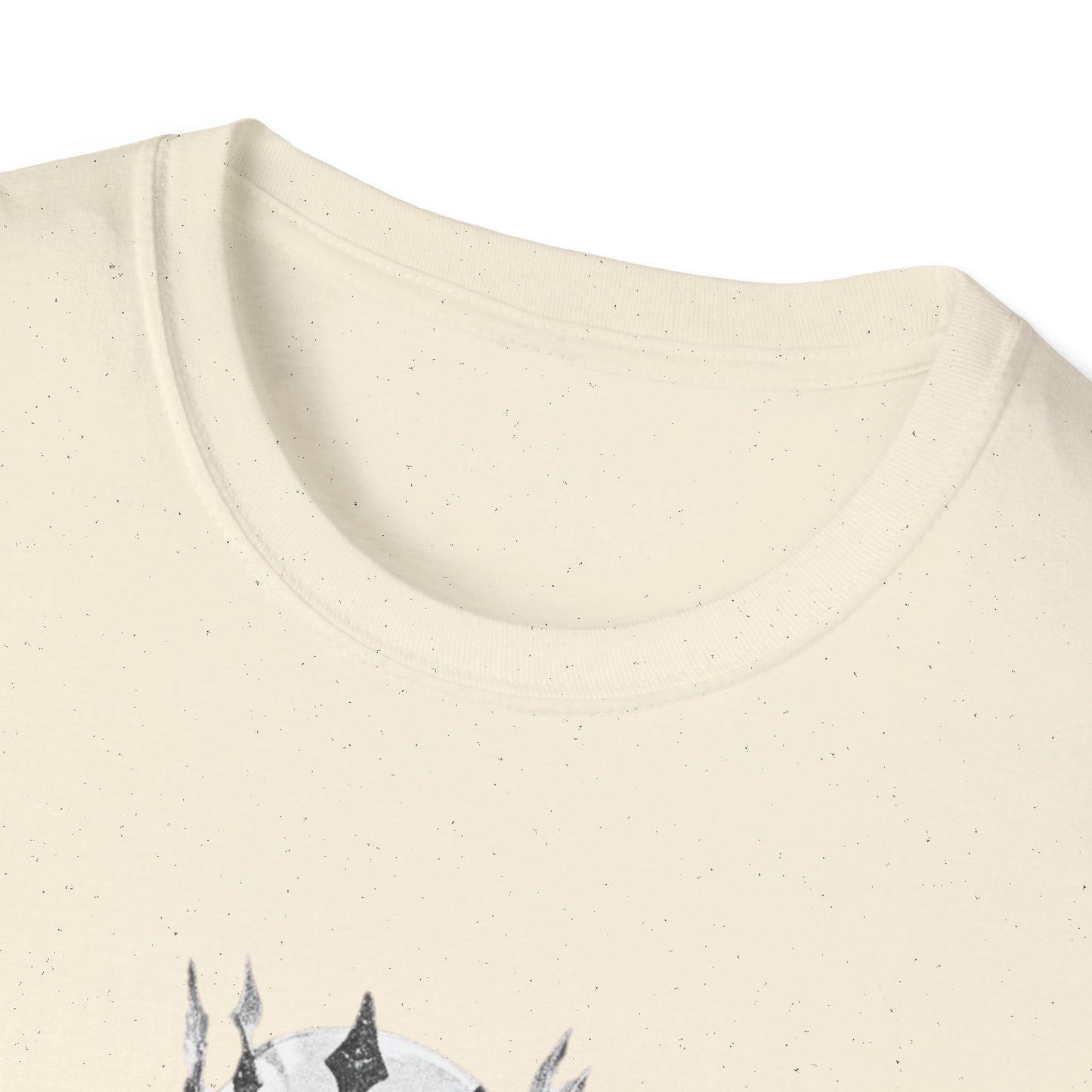 Gothic Chrome King Illustration T-Shirt