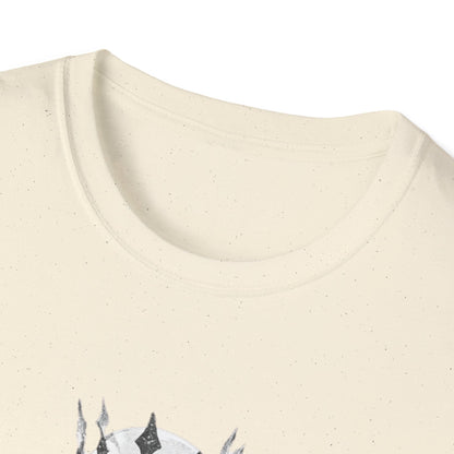 Gothic Chrome King Illustration T-Shirt