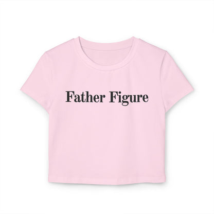 Camiseta corta de bebé para mujer Father Figure