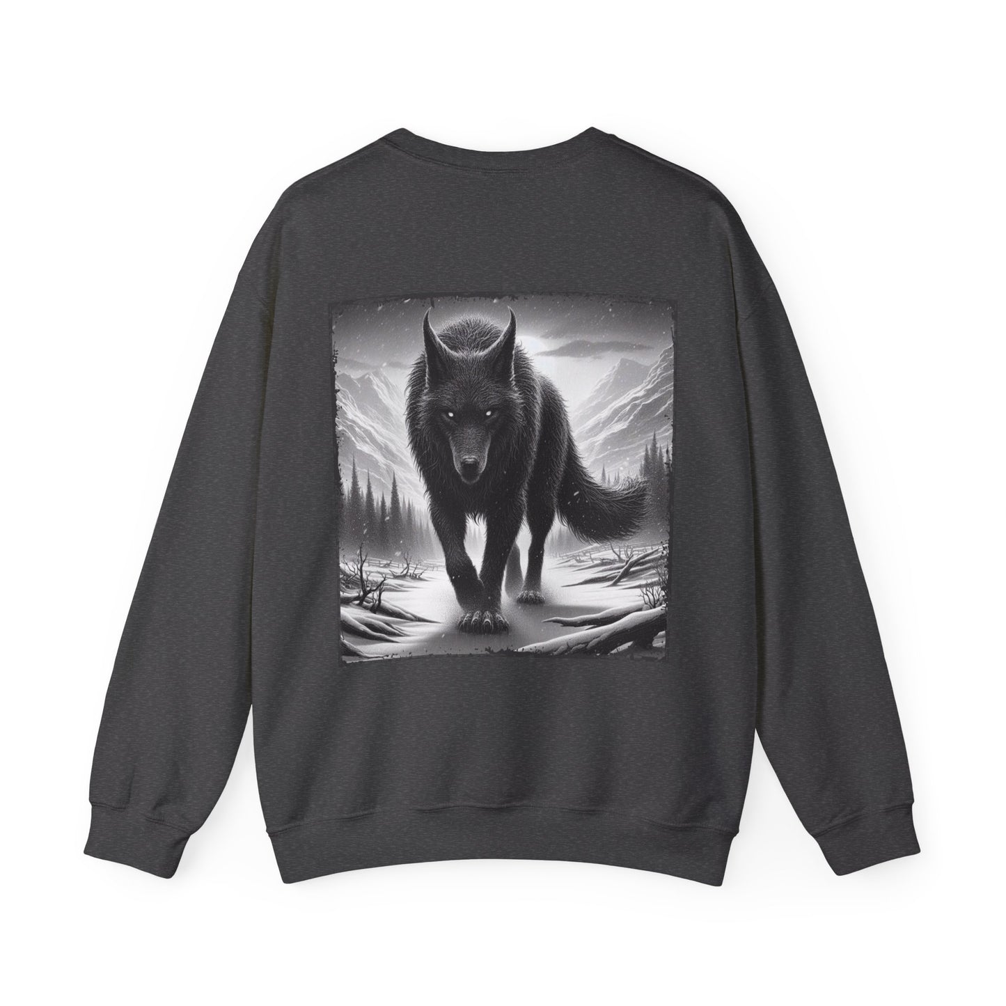 Nordic Fenrir Portrait Sweatshirt
