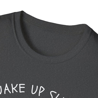 Wake Up Sluts, It's Time to Sin Smiling Worm T-Shirt