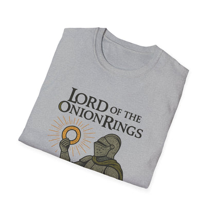 Lord of the Onion Rings Medieval Parody T-Shirt