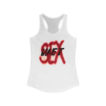 WET SEX Racerback Tank