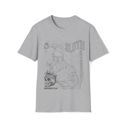 7 Todsünden Faultier T-Shirt