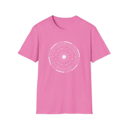 Minimalist Zodiac Wheel T-Shirt